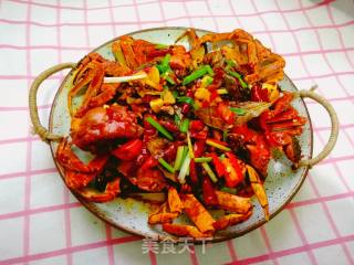 Finger Sucking Spicy Crab. recipe