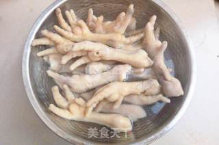 Steamed Chicken Feet with Sauce recipe