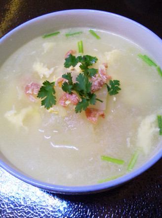 Sea Rice and Winter Melon Soup