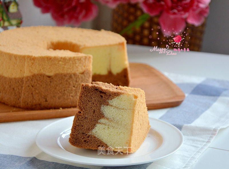 Two-color Chiffon Cake recipe