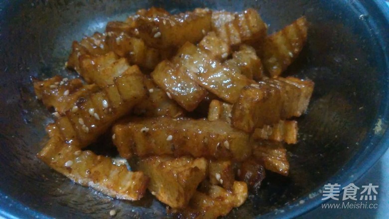 Fried Potatoes with Cold Dressing recipe