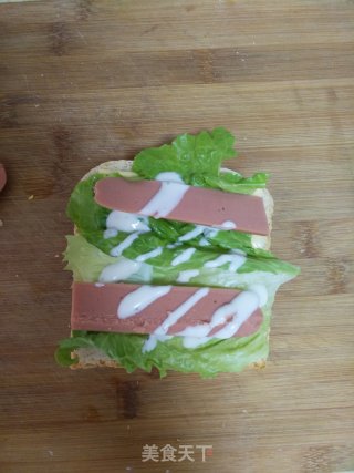 Ham and Egg Sandwich recipe