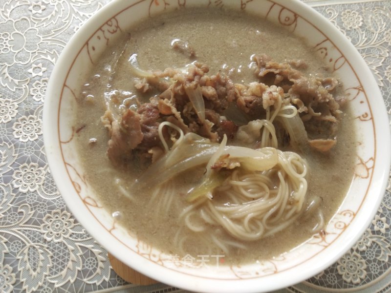 Cumin Lamb Noodle Soup recipe