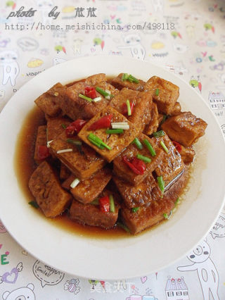 [home Cooking] Cola Tofu (another Way to Eat Tofu) recipe