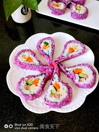 Purple Potato Sushi recipe
