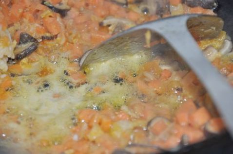 Salted Egg Yolk Fried Rice recipe
