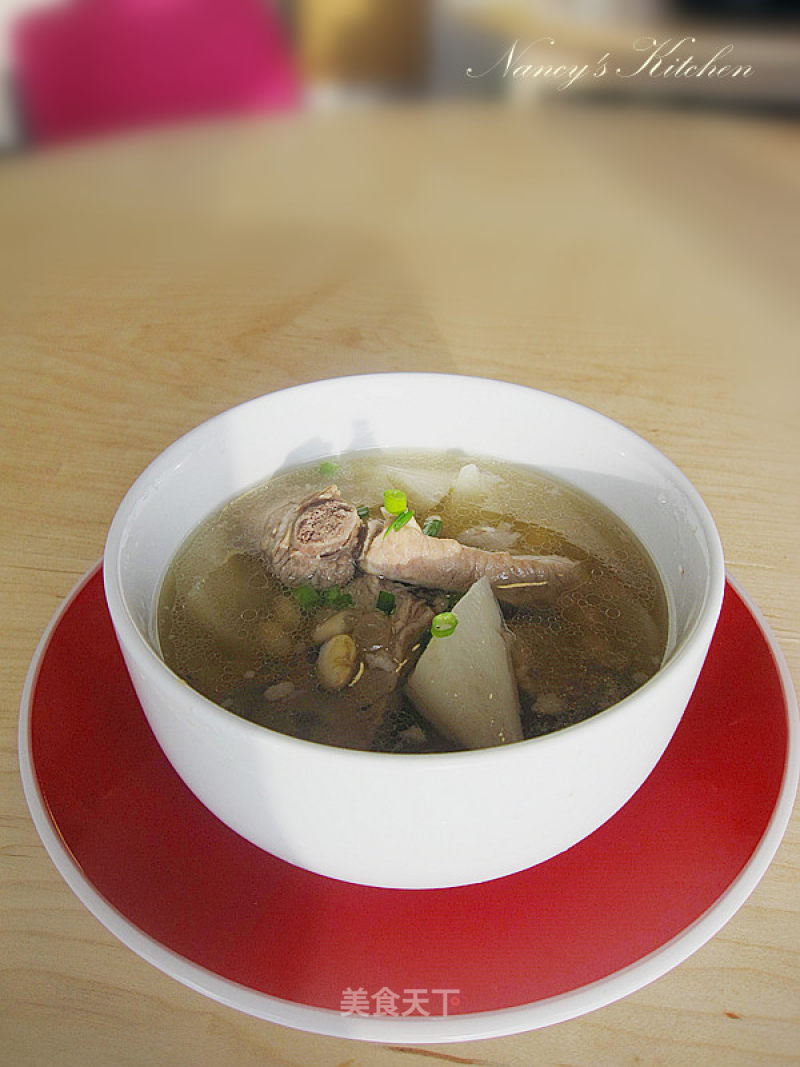 Soy Radish Ribs Soup recipe