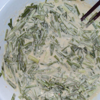 Chopped Five-spice Chives for Staple Food recipe