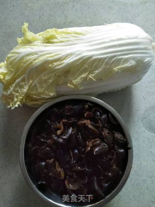 Stir-fried Black and White Dishes recipe