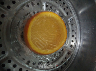 Orange Steamed Egg recipe