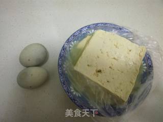 Preserved Egg Tofu recipe