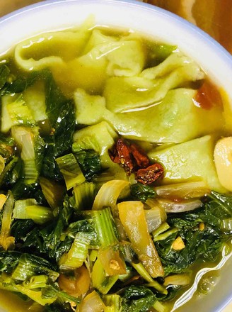 Hand-rolled Noodles with Vegetable Sauce recipe