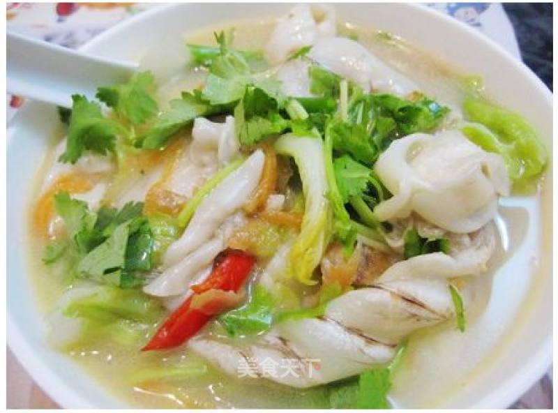 Fish Maw Braised Cabbage recipe