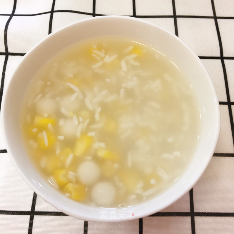 Jiu Niu Yuanxiao Corn Soup recipe