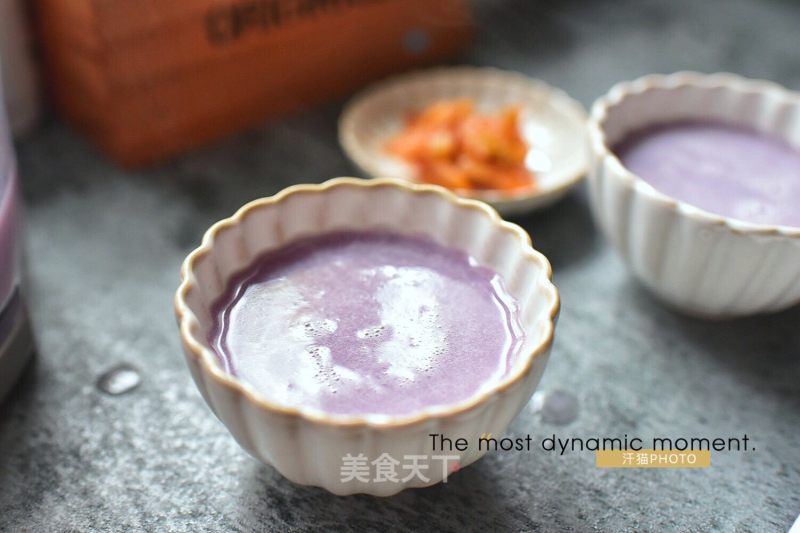 Purple Sweet Potato Chick Soy Milk recipe