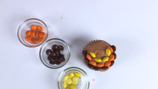 #trust之美#super Funny Turkey Cupcake, Chocolate Cupcake recipe