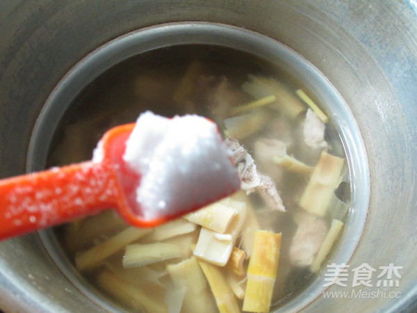 Lamb Tail Bamboo Shoots and Keel Soup recipe