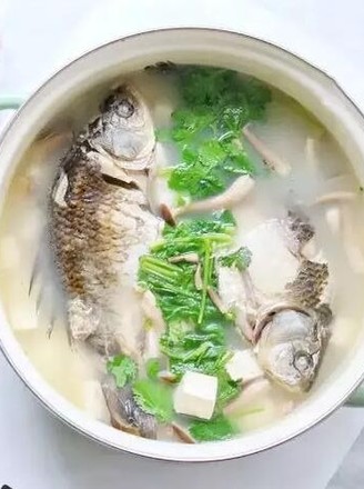 Tofu Crucian Carp Soup-there is Nothing He Can't Solve recipe
