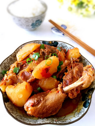 Sichuan Style Duck Leg Stewed Potatoes recipe