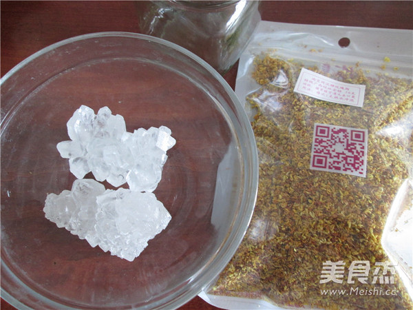 Homemade Rock Sugar Osmanthus recipe