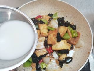 Three Fresh Fried Tofu recipe