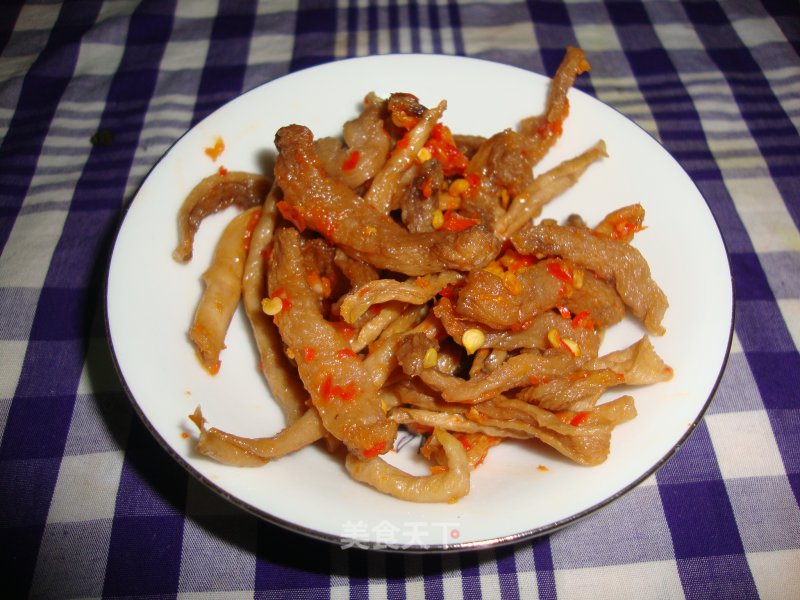 [homemade Salty and Spicy Crispy Radish] recipe