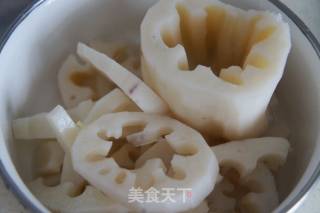 Blueberry Lotus Root Slices recipe