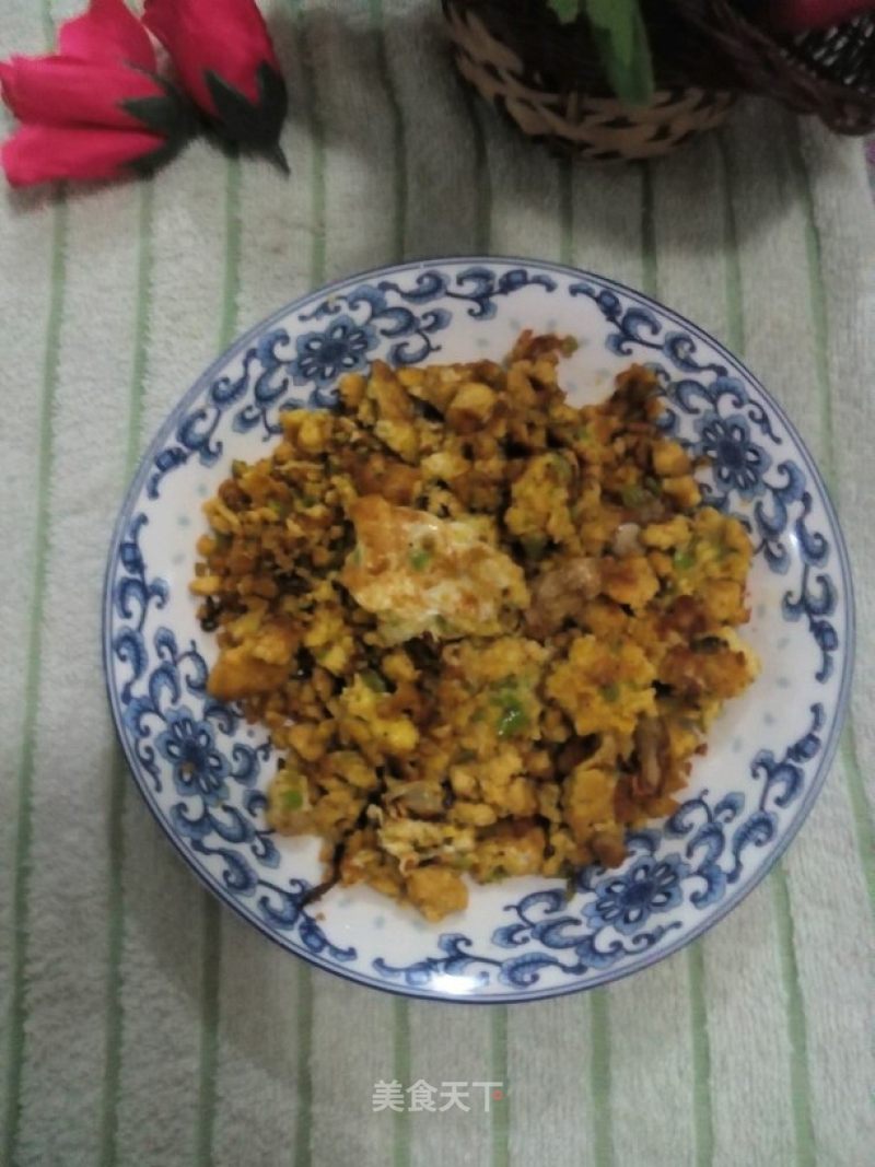 Fried Fish Roe with Egg recipe