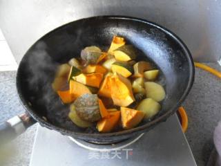 Potato Stew with Japanese Squash recipe