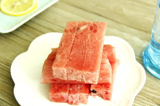 Detox Watermelon Lemon Ice Juice recipe