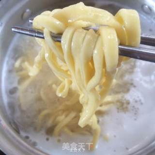 Hand-rolled Noodles with Noodles recipe