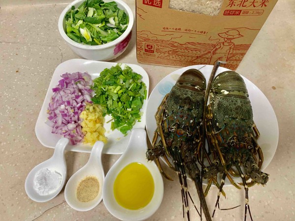 Lobster and Vegetable Porridge recipe