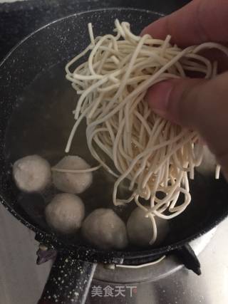 Noodles with Lean Pork Soup recipe
