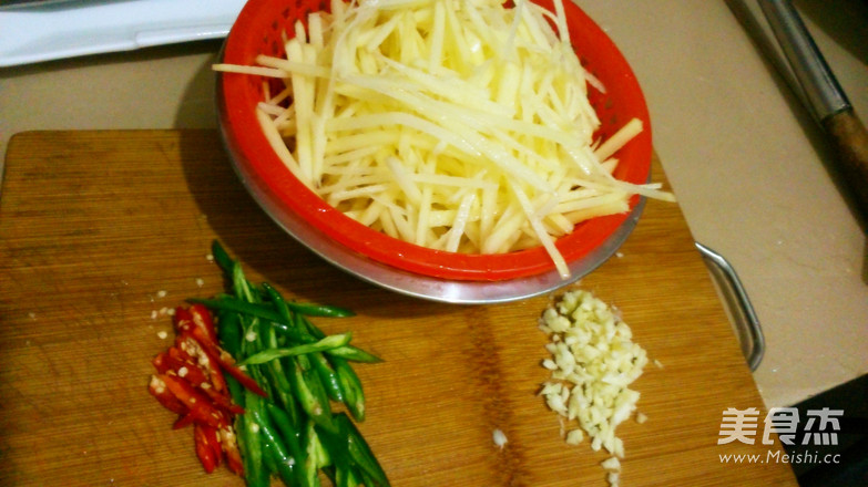 Curry Potato Shreds recipe