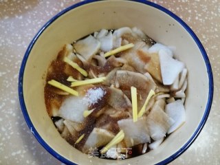 Sweet and Sour Radish Slices recipe