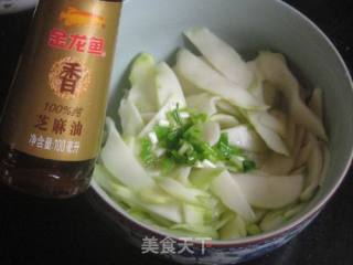 Peeled Vegetables with Chili Sauce recipe