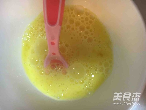 Baby Food Supplement Milk-flavored Egg Custard recipe