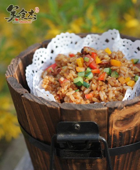 Soy Sauce Fried Rice recipe