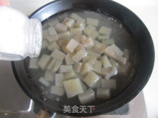 Coriander Mixed with Konjac recipe