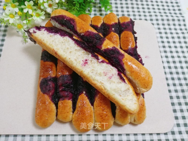Whole Wheat Blueberry Jam Chops recipe
