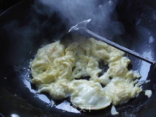 Scrambled Eggs with Leek recipe