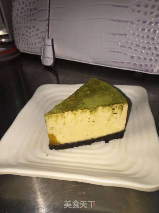 Mango Cheese Matcha Jelly Cake (no Bake) recipe