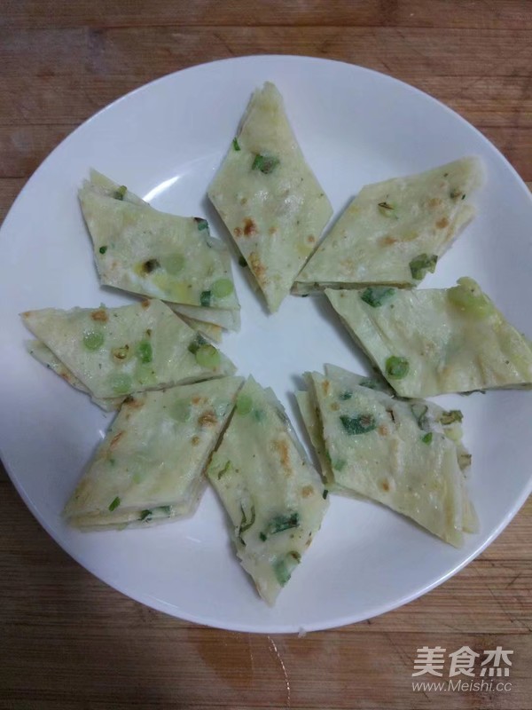 Cumin Scallion Egg Pancake recipe