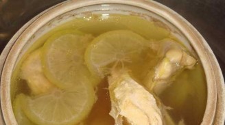 Stewed Partridge with Lemon Slices recipe