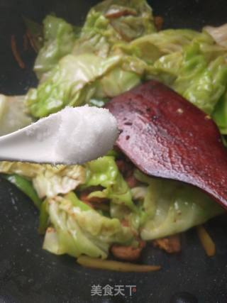 Stir-fried Pork Belly with Cabbage recipe