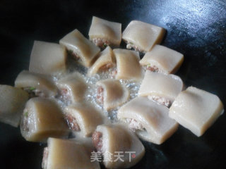 Konjac Tofu Stuffed Pork (dish) recipe