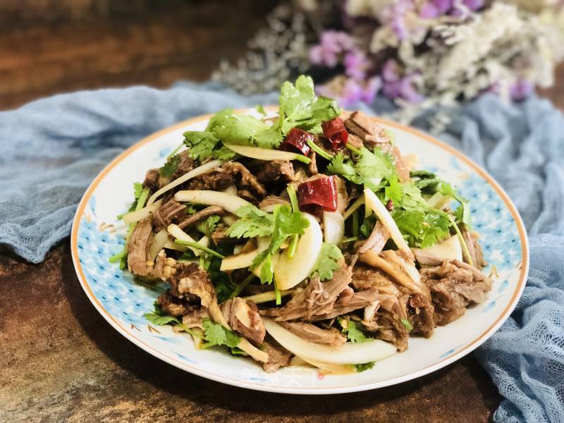 Shredded Beef with Cold Dressing recipe