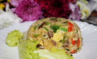 Foie Gras Fried Rice recipe
