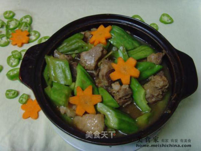 Pork Ribs Bitter Gourd Pot recipe