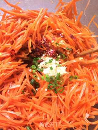 Toss with Carrot Shreds recipe